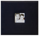 MCS Expandable 10 - Page inserts Fabric Scrapbook Album with Photo Opening Cover - Brand New