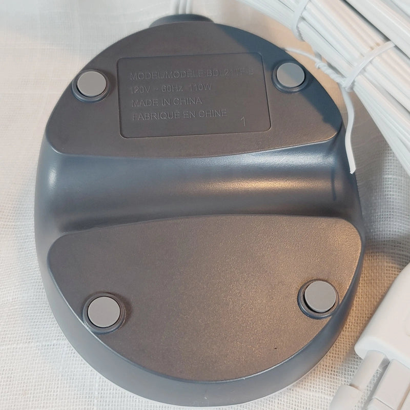 SUNBEAM ELECTRIC HEATING BLANKET CONTROLLER CORD 4 PRONG, 110W GENUINE - WHITE - Like New