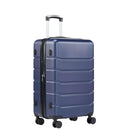Luggage with Spinner Wheels TSA Lock Carry on Hard Shell ABS Suitcase 20" Blue - Brand New