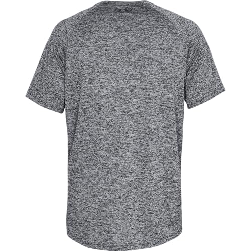 UNDER ARMOR UNDER ARMOUR MEN'S TECH 2.0 V-NECK SHORT-SLEEVE T-SHIRT - GRAY M - Brand New