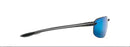 Maui Jim Ho'okipa Sport Sunglasses Smoke Gray/Blue Hawaii MJ0407S004 - Like New