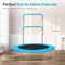 LYROMIX 40" / 48" REBOUNDER TRAMPOLINE, ADULTS, MINI FITNESS TRAMPOLINE BLUE - Like New