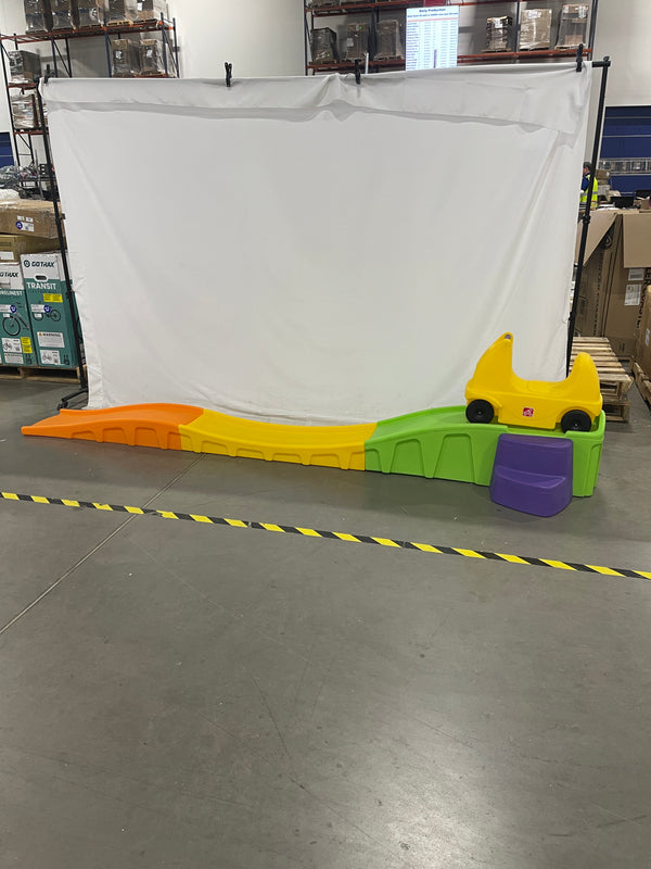 STEP2 UP & DOWN ROLLER - KIDS RIDE ON KIDS COASTER - YELLOW,ORANGE,PURPLE,GREEN - Like New