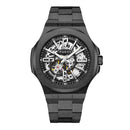 TUCCI ITALY ALTO LIVELLO STAINLESS STEEL UNISEX WATCH - BLACK - Like New