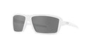OAKLEY CABLES OO9129-1463 MATTE WHITE FRAME - PRIZM BLACK POLARIZED LENSES - Like New