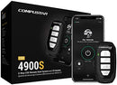 Compustar CSX4900-S 4-Button 2-Way, 3000' Remote Start w/Drone X1LTE - Black Like New