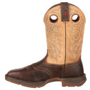 Durango Men's 12 Saddle Up Western Boot DB4442 BEIGE/BROWN Size 12 - Brand New