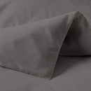 AMAZON AWARE 100% ORGANIC COTTON 300 THREAD COUNT DUVET COVER DARK GRAY KING - Like New