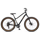 SCHWINN VEGA SE 27.5" COMFORT HYBRID BIKE 7 SPEEDS, 17.5" FRAME - BLACK/ORANGE - Brand New