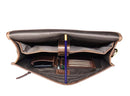 AARON LEATHER GOODS ANCONA LEATHER OFFICE BAG 15" - DARK BROWN - Brand New