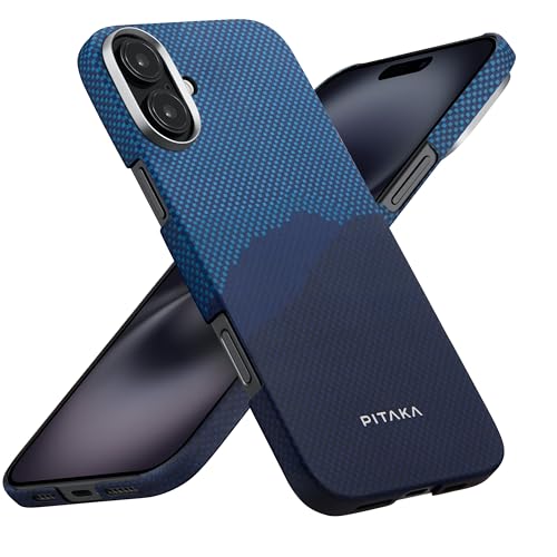 PITAKA for iPhone 16 Compatible with MagSafe, Thin & Light Case - Brand New