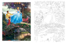 DISNEY DREAMS COLLECTION THOMAS KINKADE STUDIOS COLORING BOOK PAPERBACK - Brand New