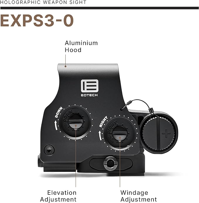 EOTECH EXPS3-0 Holographic Weapon Sight - Black - Like New