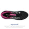 BROOKS WOMEN'S GLYCERIN 20 NEUTRAL RUNNING SHOE BLACK/FUCHSIA/LINEN - 12 - Like New