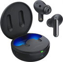 LG TONE Free True Wireless Bluetooth FP9 Earbuds with UVnano Charging Case Black - Like New