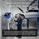 GOODYEAR M820154 SPRING DRIVEN HOSE REEL - BLUE - Like New