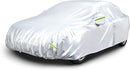 Amazon Basics Weatherproof Car Cover 150D Oxford Sedans 190" DS-CC08 - Silver - Like New