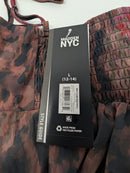 MADDEN NYC WOMEN’S CAMI BABYDOLL TOP - SIZE: WOMEN L - RED FLORAL - Brand New