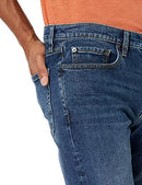 AE1906300 Amazon Essentials Men's Jeans, Slim Fit Stretch, 32W x 31L Med Wash - Brand New