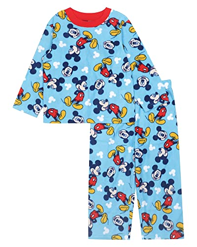 Disney Boys' 2-Piece Loose-fit Pajama Set, Soft & Cute for Kids 2T - Like New