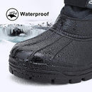 ALEADER Winter Boots for Men, Waterproof Snow Boots Hiking Shoes Black 13 - Brand New