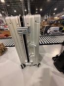 SKYLARK 20-INCH ALUMINUM CARRY-ON LUGGAGE - SILVER - Like New