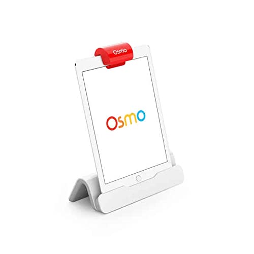 OSMO NEW BASE IPAD/IPHONE EDUCATIONAL LEARNING GAMES BOYS/GIRLS - WHITE/RED - Like New