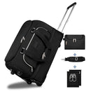 Large Duffle Bag with Wheels ETRONIK Rolling Weekender Bags 29.9*15.7*10.0 - Brand New