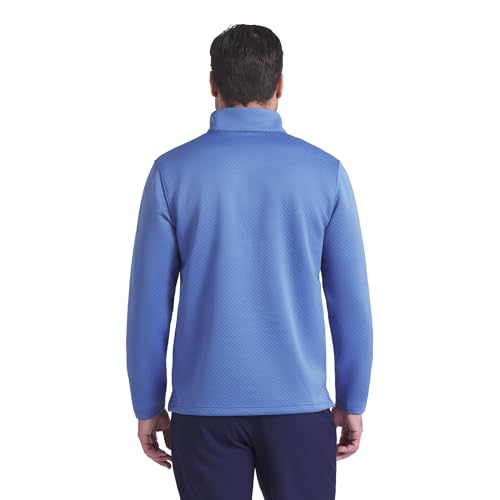 631241 PUMA Men's Pebble 1/4 Zip Blue Horizon XL - Brand New