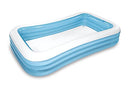 INTEX RECTANGULAR FAMILY LOUNGE INFLATABLE SWIMMING POOL 10FT X 6FT X 22FT - Brand New