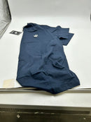 PACIFIC POLO CLUB MEN'S SHORT SLEEVES T-SHIRT - SIZE: MEN XL - NAVY/GRAY TRIM - Brand New