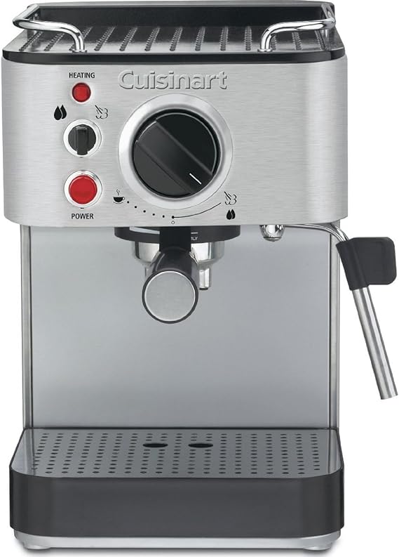 Cuisinart EM-100NP1 1.66 Quart Espresso Maker Machine - STAINLESS STEEL Like New