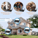 HOSMART FULL DUPLES WIRELESS INTERCOM SYSTEM SUB - BLACK - Like New