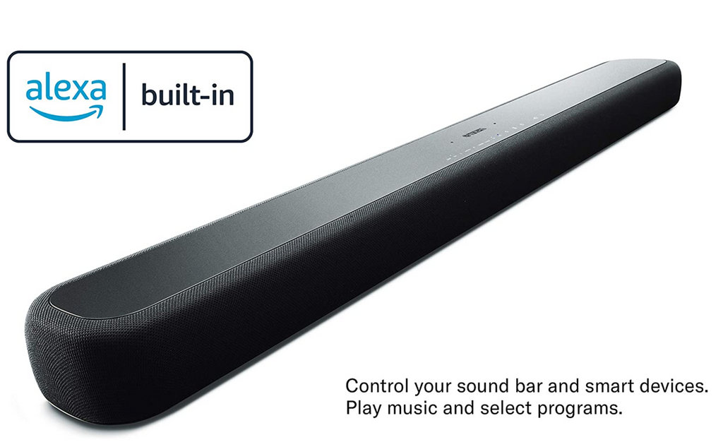 Yamaha Sound Bar with Wireless Subwoofer Bluetooth ATS-2090 - Black Li ...