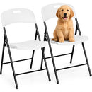 Oline Folding Chair Indoor Outdoor Plastic Commercial Stackable - Scratch & Dent