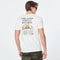 OAKLEY MEN'S HERITAGE 6 SHORT SLEEVE TEE - SIZE: MEN L - ARCTIC WHITE - Brand New