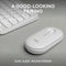 LOGITECH PEBBLE 2 COMBO WIRELESS KEYBOARD AND MOUSE 920-012198 - TONAL WHITE Like New