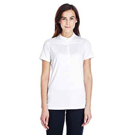 1317218 UNDER ARMOUR LADIES' CORPORATE PERFORMANCE POLO 2.0 WOMEN L WHITE - Like New