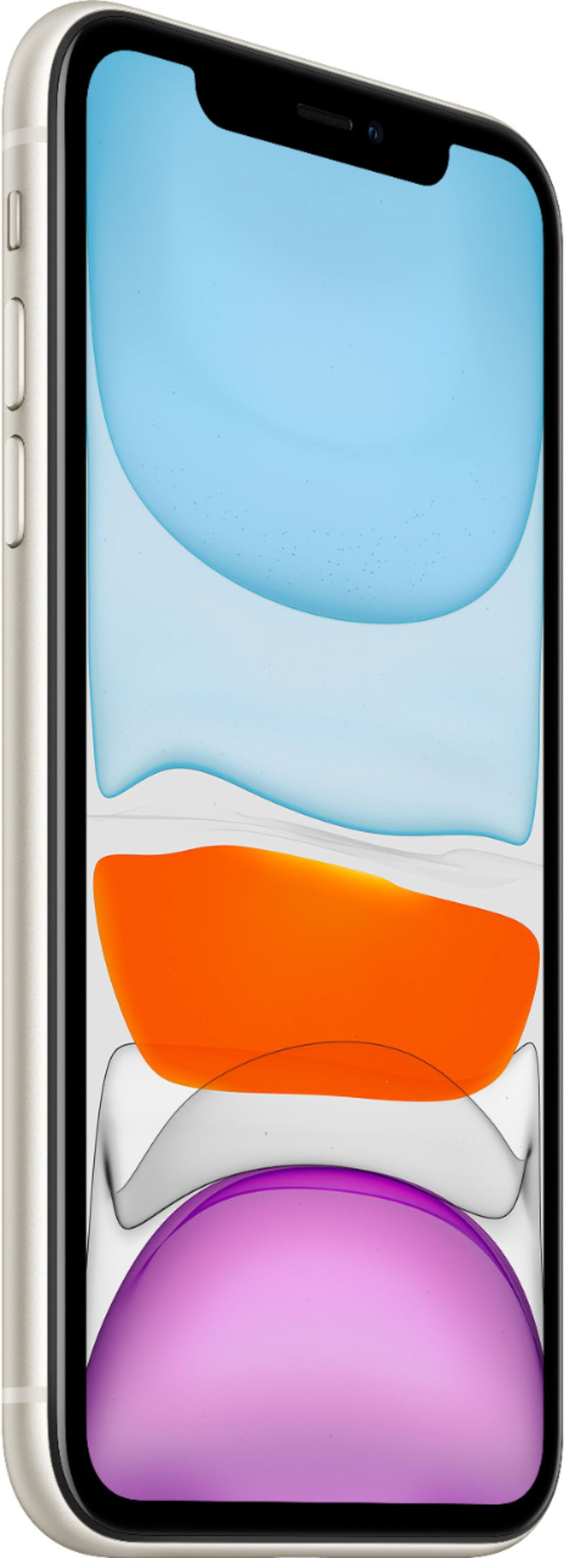For Parts: APPLE IPHONE 11 64GB SPRINT/T-MOBILE WHITE - ESN IS BAD-CRACKED SCREEN/LCD