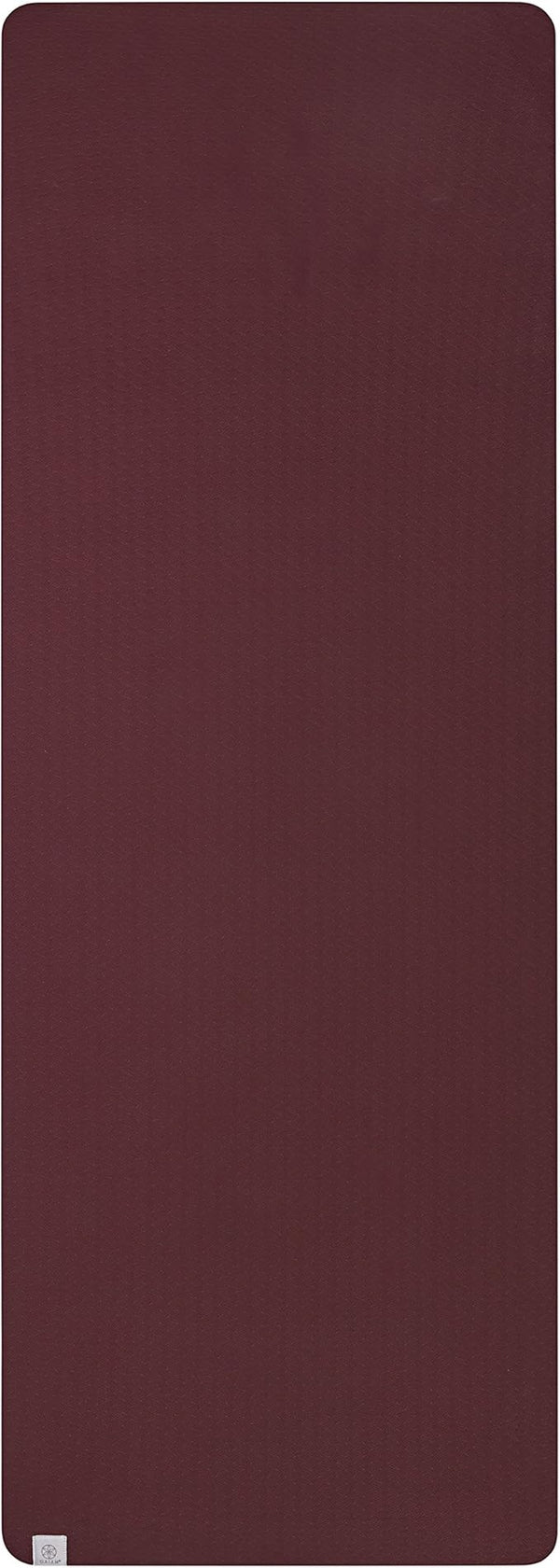 GAIAM YOGA MAT PERFORMANCE TPE EXERCISE & FITNESS MAT - SANGRIA/LAGOON - Brand New