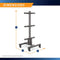 MARCY OLYMPIC WEIGHT PLATE TREE WEIGHT STORAGE RACK PT-5856 - BLACK - Like New