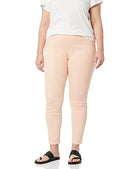 AMAZON ESSENTIALS WOMEN'S MID-RISE STRETCH PULL-ON JEGGING, SIZE: 8 SHORT, CORAL - Brand New