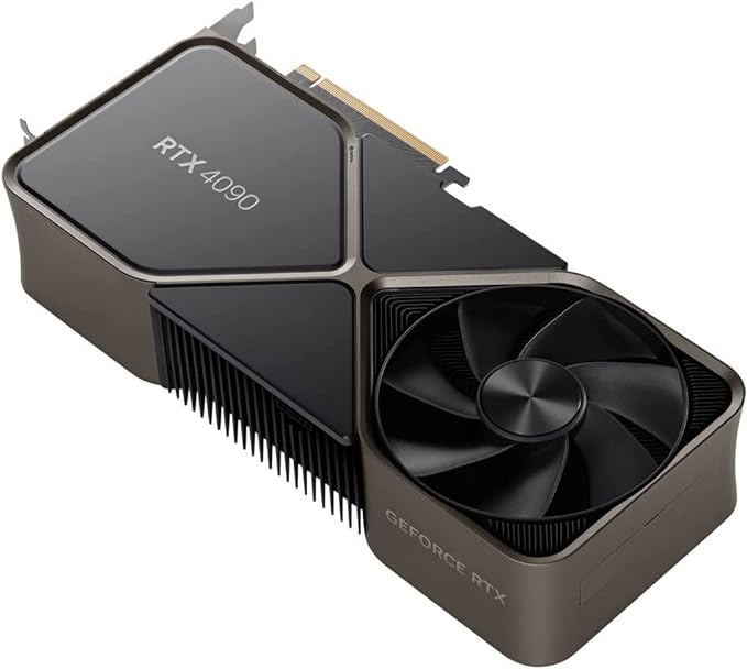 NVIDIA GeForce RTX 4090 Founders Edition 24GB GDDR6X Card - Titanium/Black - Brand New