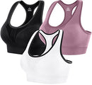 HEATHYOGA HIGH IMPACT SPORTS BRAS FOR WOMEN HIGH SUPPORT PADDED SPORTS BRA L - Brand New