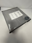 MILANO COLLECTION 1000 THREAD COUNT 4 PC SHEET SET. FULL SIZE - SILVER - Like New