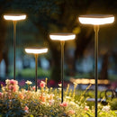 AINOSTONE Outdoor Solar Pathway Lights 31" Tall 34LM 4 Pack - Bright Warmlight - Like New