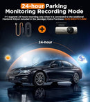 TECIVAL DASH CAM FRONT WIFI FHD 1080P 32G SD CARD - BLACK - Like New