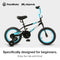 RoyalBaby Chipmunk Kids Bike Toddlers 14 Inch Wheel Bicycle - Dynamo Blue - Like New
