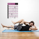 NewMe Fitness Pilates MAT Exercise Series Poster – Easy to Follow Mat Sequence - Brand New