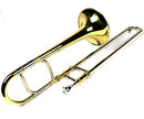 Moz Eb Alto Trombone w/Case and Mouthpiece- Gold Lacquer Finish - Like New